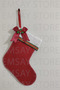 Handmade Christmas Tree Ornament Felt Ornament Stocking, Fireplace Stocking, Pine Tree Stocking, Christmas Stocking 23X16 cm - 3