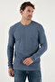 قميص قطني برقبة دائرية قصة ضيقة باسيك 3-pack سويت للرجال SWEAT 5905073S3 - 4