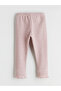 Lcw Baby Crew Neck Basic Girls' Sweatshirt and Leggings 2-Pack - 8