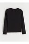Crew Neck Bow Detail Girls' T-Shirt (W5) - 2