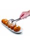 Stainless Steel Colander with Tongs – Oil Straining, Frying, and Serving Tongs - 5