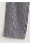 Esvab • Modern & Distinctive Straight Fit Stoned Girls' Jean Pants - 6