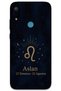 حافظة هاتف متوافقة مع هاتف Huawei Y6s بنمط برج الأسد + واقي شاشة - 5772