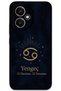 Honor 400 Compatible Cancer Zodiac Pattern Phone Case + Screen Protector - 5771