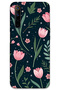 Realme 6 Compatible Flower Pattern Phone Case + Screen Protector - 5788