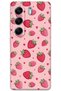 Tecno Camon 40 4g Compatible Strawberry Pattern Phone Case + Screen Protector - 5804