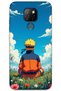 Gm 20 Compatible Anime Patterned Phone Case + Screen Protector - 5747