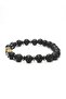 Lava Stone Hematite Tiger Eye Natural Stone Bracelet - 2