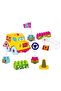 Lego School Bus Set 16 Pieces - Urt-10-3597 (Lisinya) Lsntkn-Rs4937