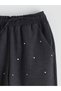 Lcw Kids Buy Elastic Stone-Embellished Girls' Pants - 2