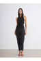 Quality Pieces from Çelebi Store Draped Halter Roba Collar Gathered Blouse - 3