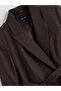 Alita City Lcw Vision Brown Striped Standard & Regular Women's Blazer Jacket with a Difference - 6