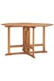 Folding Garden Dining Table 110x110x75 cm Solid Wood Teak