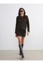 Alita City Lcw Vision Brown Tweed Plaid Mini Women's Skirt with a Difference