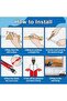 Azonee Wall Cord Hider Self-Adhesive Wire Cover Raceway Cable Management Kit for Walls Flexible PVC - 8