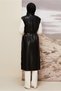 Belted Faux Leather Vest 45249 - 4