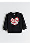 Rmz Gi̇yi̇m Farkiyla Zero Roba Collar Printed Girls' Sweatshirt 2-Pack - 3