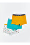 Seray New Season Printed Boys' Boxer 3-Piece - 2