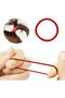 100 pcs Hair Ties Elastic Hair Bands Ponytail - 4