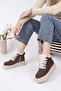 Frm-034 Fur Zipper Detail Boots - 4