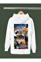 Eagles Printed Cotton Long Sleeve Fleece-Lined 3 Thread Hooded Rock Sweatshirt