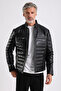 Maroquin Leather Leandro Men's Puffer Leather Coat