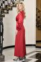 Lara Satin Evening Dress Red Tbselb78 - 3