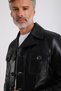Maroquin Leather Ramos Men's Safari Leather Coat - 4