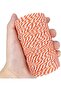 Gift Wrapping, Packing Twine, Martenitsa, DIY Twine, 200 Meters (Twine Baker), Orange-White - 2