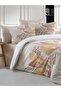 Single Ranforce 100% Cotton Elastic Sheet Duvet Cover Set for Children's Room Patterned 160X220 cm (57 Threads) - 3