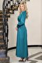 Lara Satin Evening Dress Emerald Tbselb78 - 3