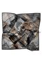 Classic Batik Tel Pattern Sparkling Crystal Scarf - 2