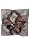 Classic Batik Tel Pattern Sparkling Crystal Scarf - 2