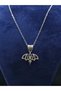 Steel Necklace with Bat Figure Halloween Halloween Themed Gothic Jewelry - 7