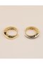 Aurivelle Inlaid Zircon Stone Hoop Xuping Earrings - 5
