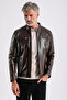 Maroquın Leather Georges Men's Sports Leather Coat