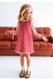 Abel&Lula Girl's Blouse&Skirt - Red - 2