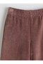 Vizyon New Season Velvet Girls' Sweatpants with Elastic Waist - 2