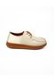 2610 Missmamma Beige Leather Casual Women's Shoes - 2