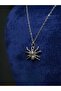 Steel Necklace with Spider Figure Halloween Halloween Themed Gothic Jewelry Accessory