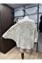 Women's Oversize Patterned Cardigan - 5