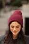 Women's Soft Textured Ribbed Knitted Winter Beanie - 4