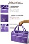 450 gr Thick Felt BAby CAre BAg - newborn ChAnging OrgAnizer - 2