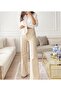 Women's Beige Nude Palazzo Jean P&b - 2