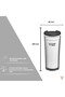 Star Mug 350 ml Opaque Series - White Double Layer Mug - Picnic Camping Outdoor Office Hotel Cafe School Campus - 3