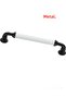 Aluminum - Metal Handle, Furniture Handle, Cabinet, Drawer, Door Handle - Ruby160Mm- Elf108 - 2