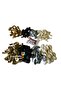 Balloon Set Chrome Gold-Chrome Silver-Black-White 100 Piece Balloon Chain Set - 4
