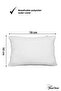 2Pcs Economical Hotel Pillow, Beads Silicone Pillow 50 X 70 |   700g Filled - 2