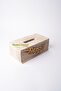 Gold Olive Branched - Natural Travertine Marble, Napkin Holder, Wipes and Napkin Box - 4