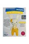 Yplikcim Buttoned Rabbit Canvas Crochet Amigurumi Kit